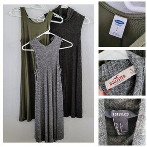 Bundle of 3 Sleeveless Sweater Dresses Women's Size S | Great for Spring/Easter